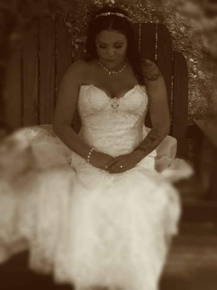 Bridal Portraits Done today! Pro pics back next week - 1