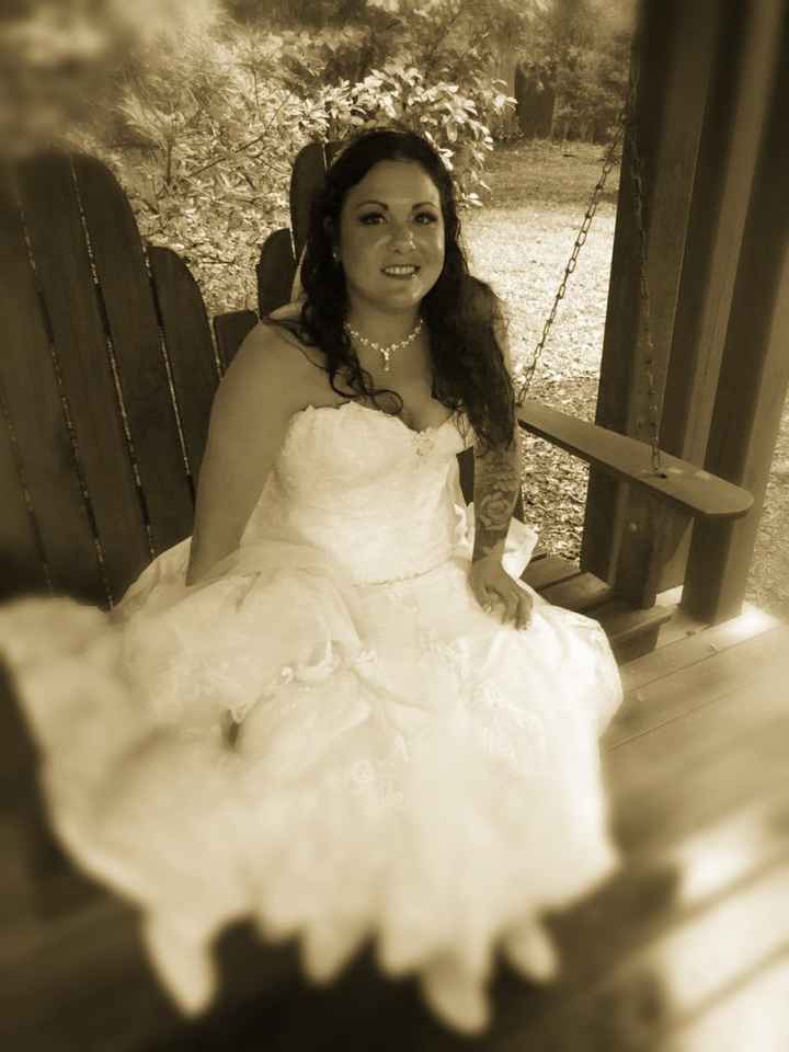 Bridal Portraits Done today! Pro pics back next week - 2