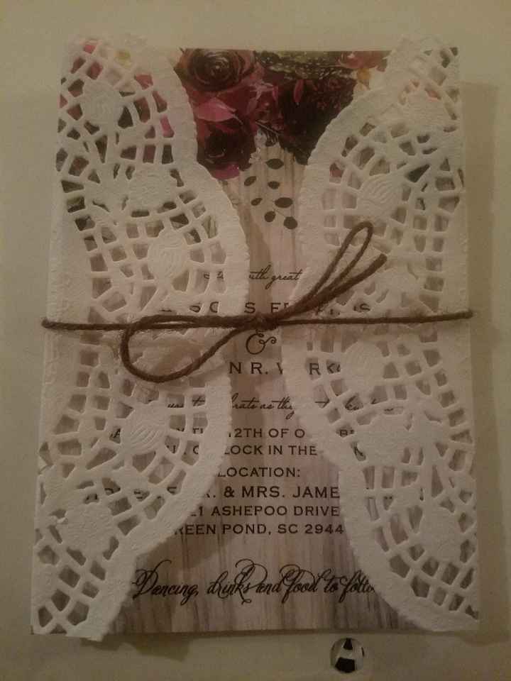 Looking for custom Invites/save the dates. - 3
