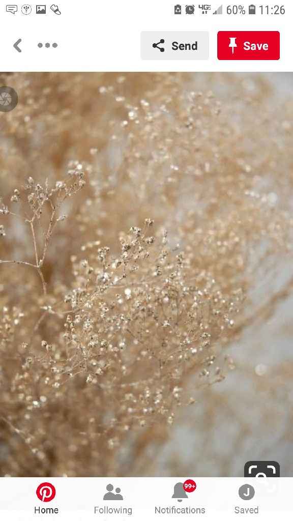 Table set up/center Piece suggestion.... Dried grass or something else? - 1