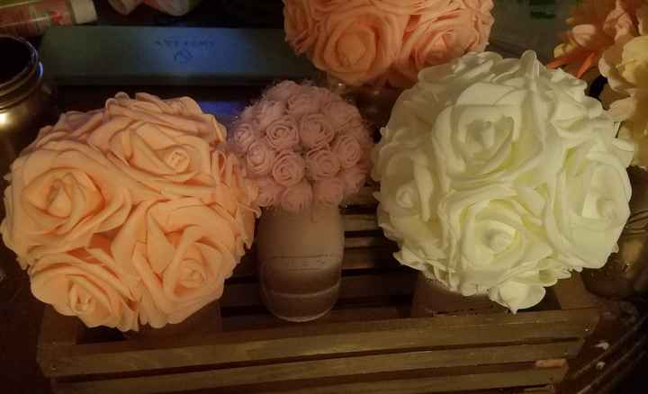 Table set up/center Piece suggestion.... Dried grass or something else? - 1