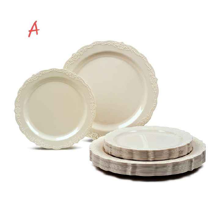 Table setting opinions needed please! Which plates and napkins???? - 3