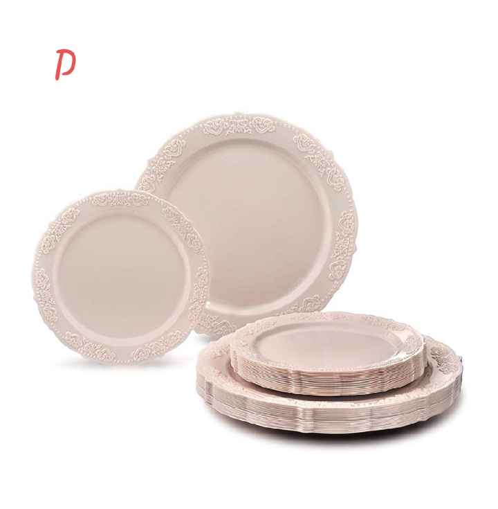 Table setting opinions needed please! Which plates and napkins???? - 6