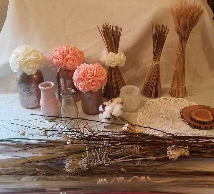 please Help! Centerpieces- Mismatched- What to put together? Do you like any of these? Pic heavy - 1