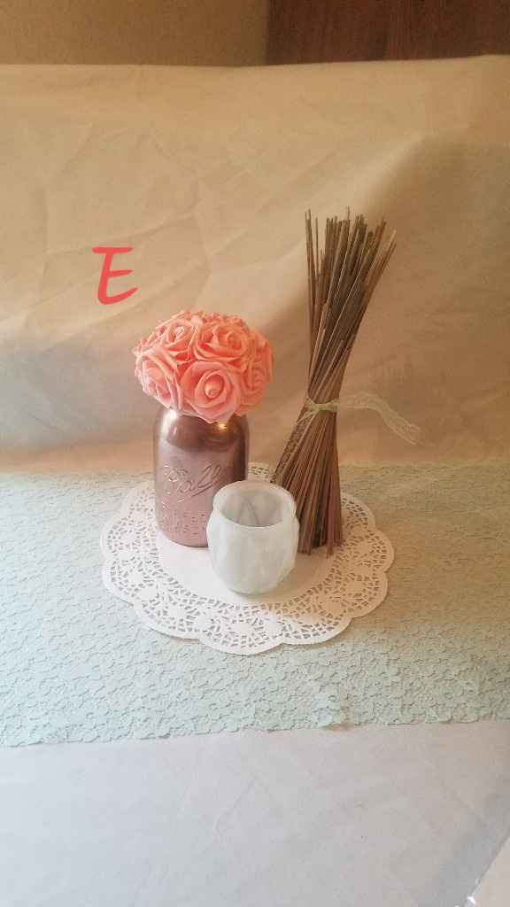 please Help! Centerpieces- Mismatched- What to put together? Do you like any of these? Pic heavy - 9