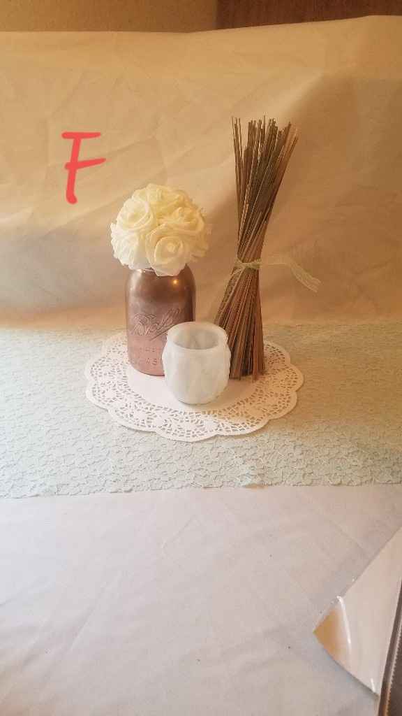 please Help! Centerpieces- Mismatched- What to put together? Do you like any of these? Pic heavy - 1