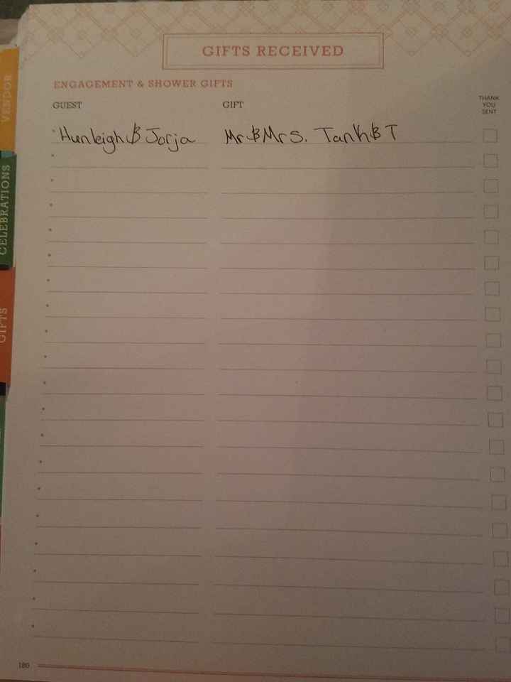 Wedding binder/physical planners? - 5