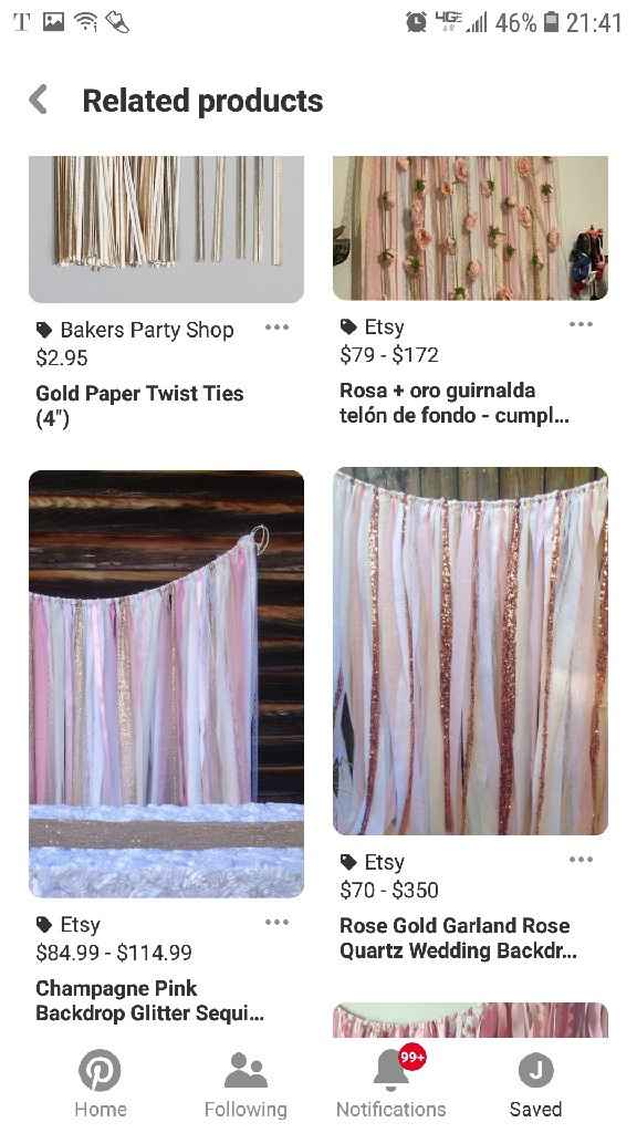 Outdoor ribbon/cloth partition for outdoor wedding - 3