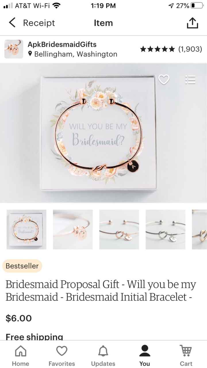 Bridesmaids proposal - 1