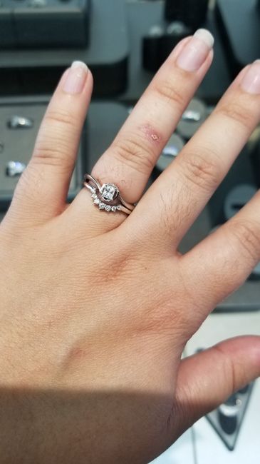 Finally got a wedding band! Show me yours :) - 1