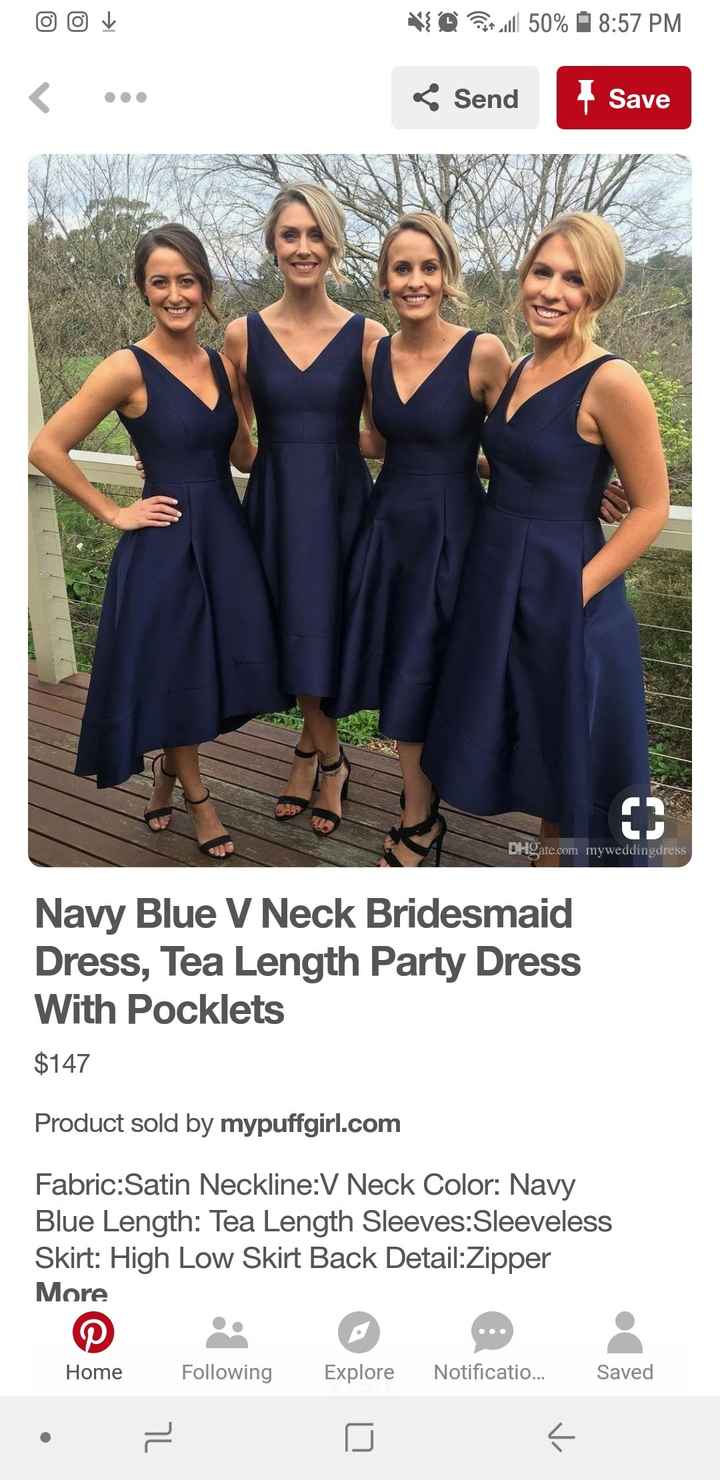Color/ style of bridesmaid dresses etc. - 3