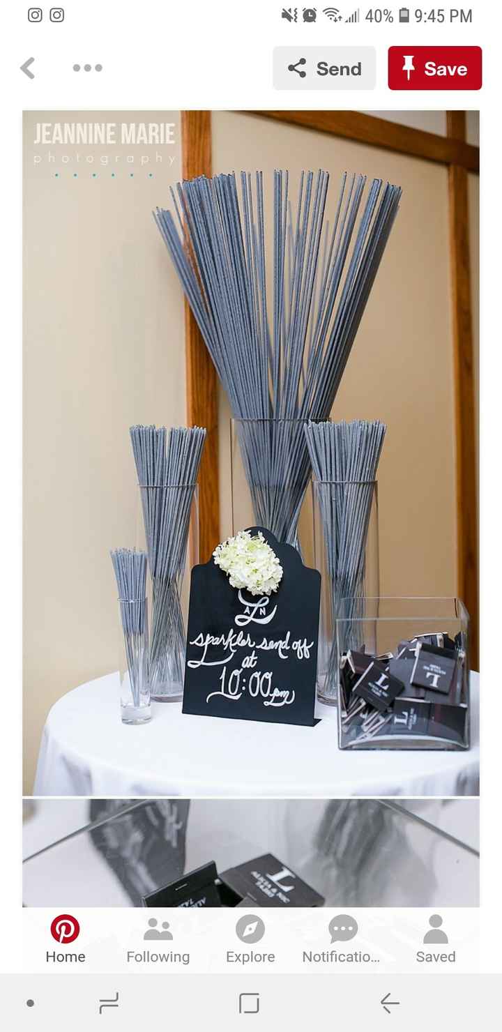 Sparkler (for exit) and Program Fan containers - 3