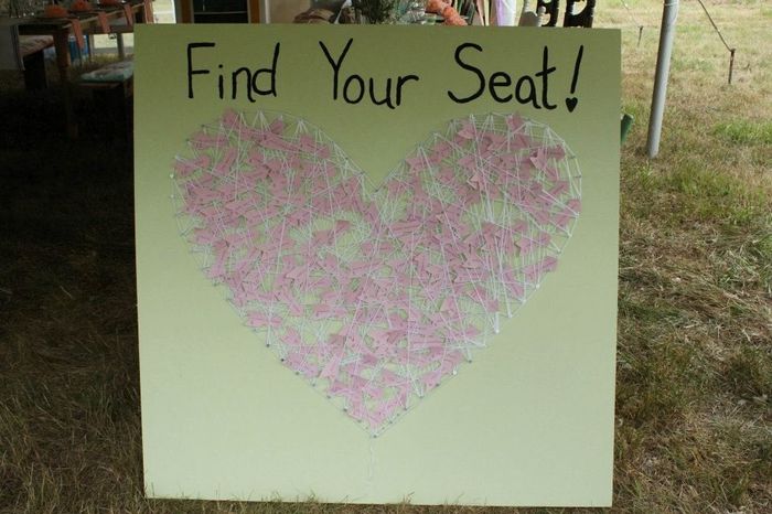 Show me your seating charts / escort cards?!