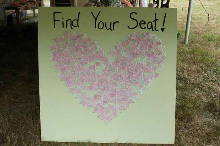 Show me your seating charts / escort cards?!