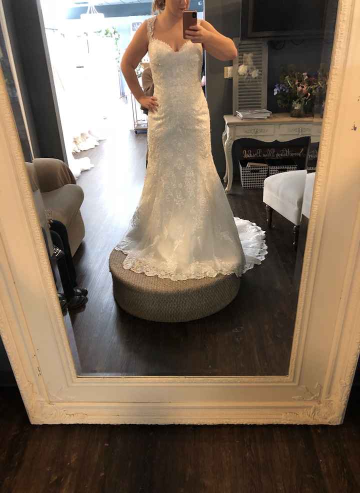 i said yes to the dress!! What's yours?! - 1