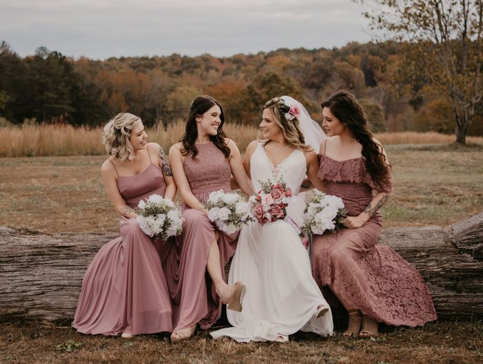 Mismatched Bridesmaids Dresses? 2