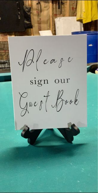 What Signs Will Be Displayed At Your Wedding? 10
