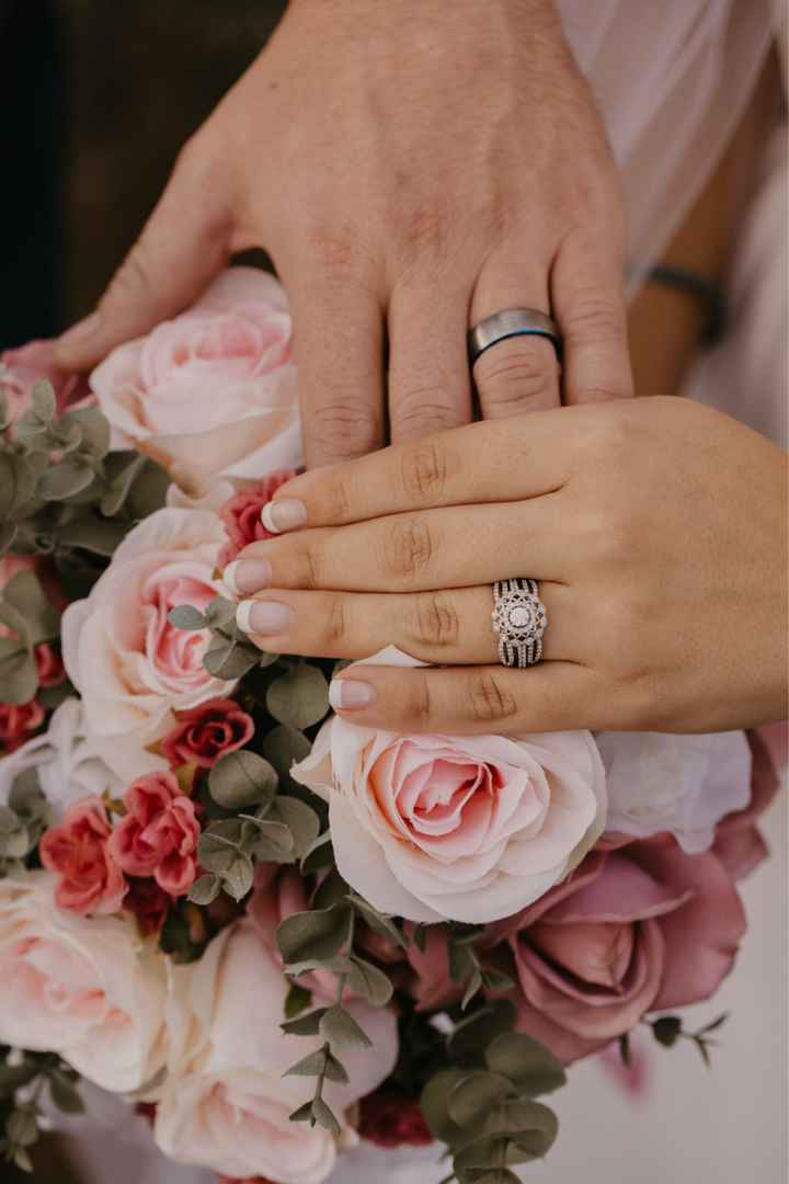 How much of your finger does your ring cover Weddings Wedding