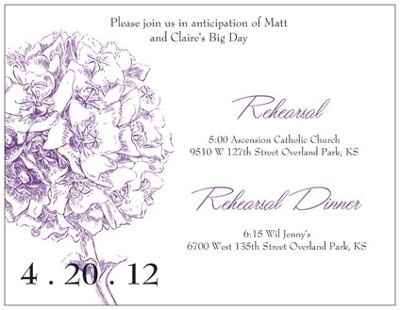 Rehearsal Dinner Invites - Opinions please! *Final Draft in Comments!*