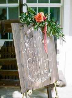 Wedding Signage and DIY