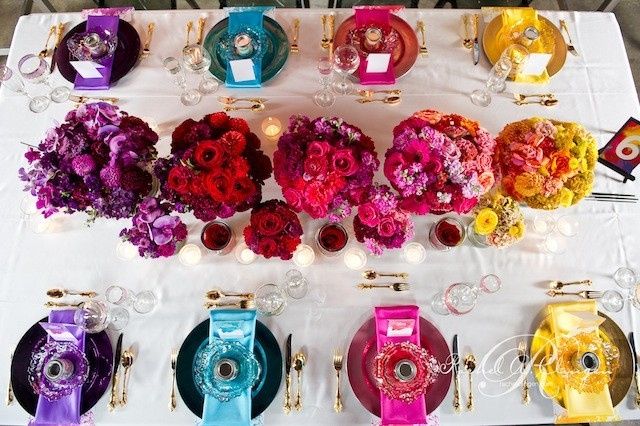 Wedding theme...rainbow???