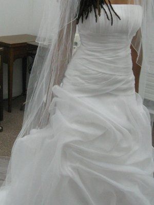 Dress fitting issue - Am I tripping? (pics)