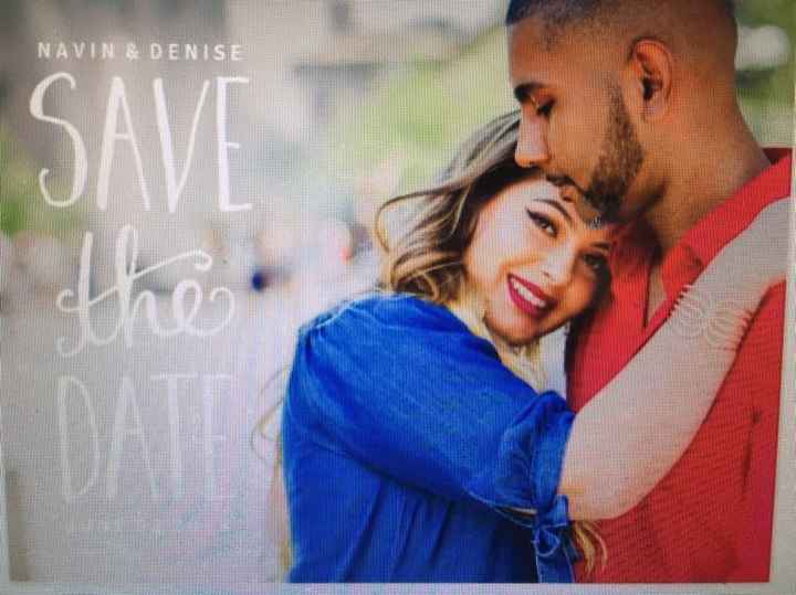  Let’s see those save the dates! - 1