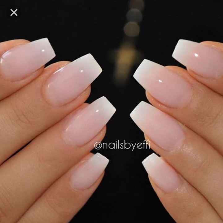 Wedding day nails - 1