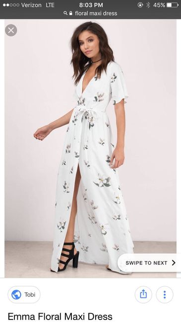 What did/will you wear your first day as a wife? - 1