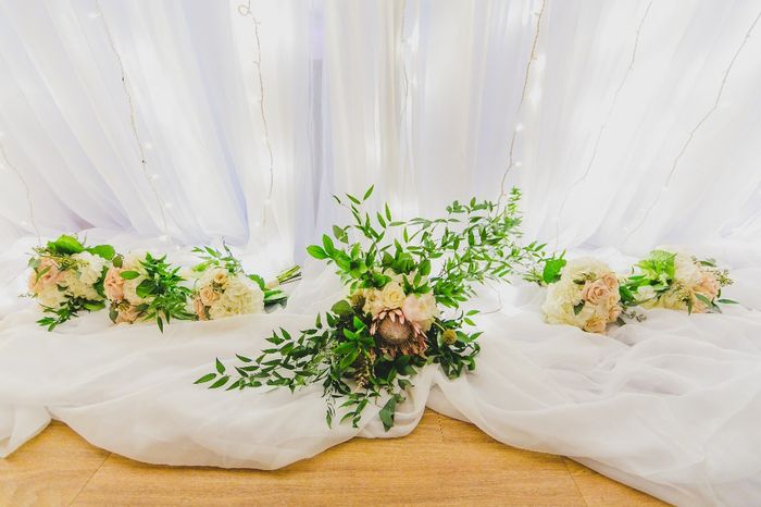 Mine and my girls bouquets!