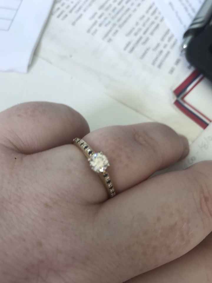 Let's see those rings!