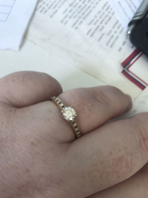 Let's see those rings!