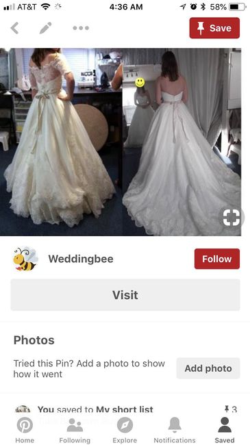 Bustling Lace Ballgown with Scalloped Trim 4