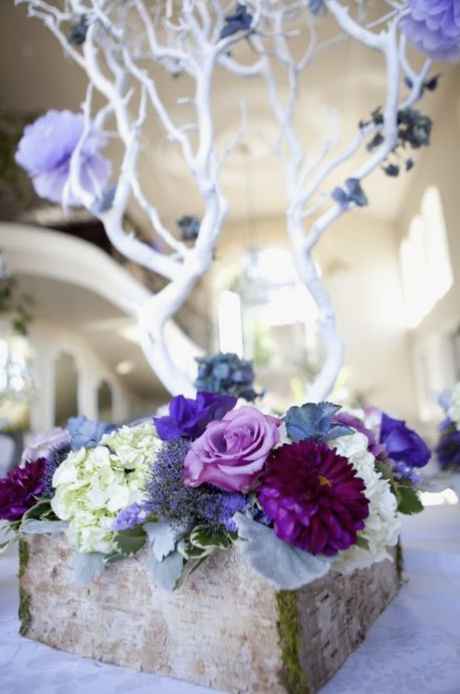 Flower Box Centerpiece Idea