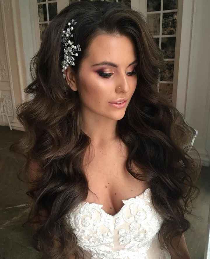 Anyone else wearing their hair down for their wedding? Inspiration Pics... - 2