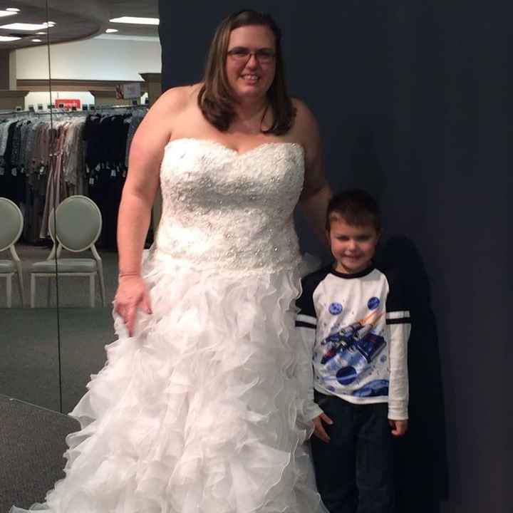 Changed my mind to this dress!! And I love it!!