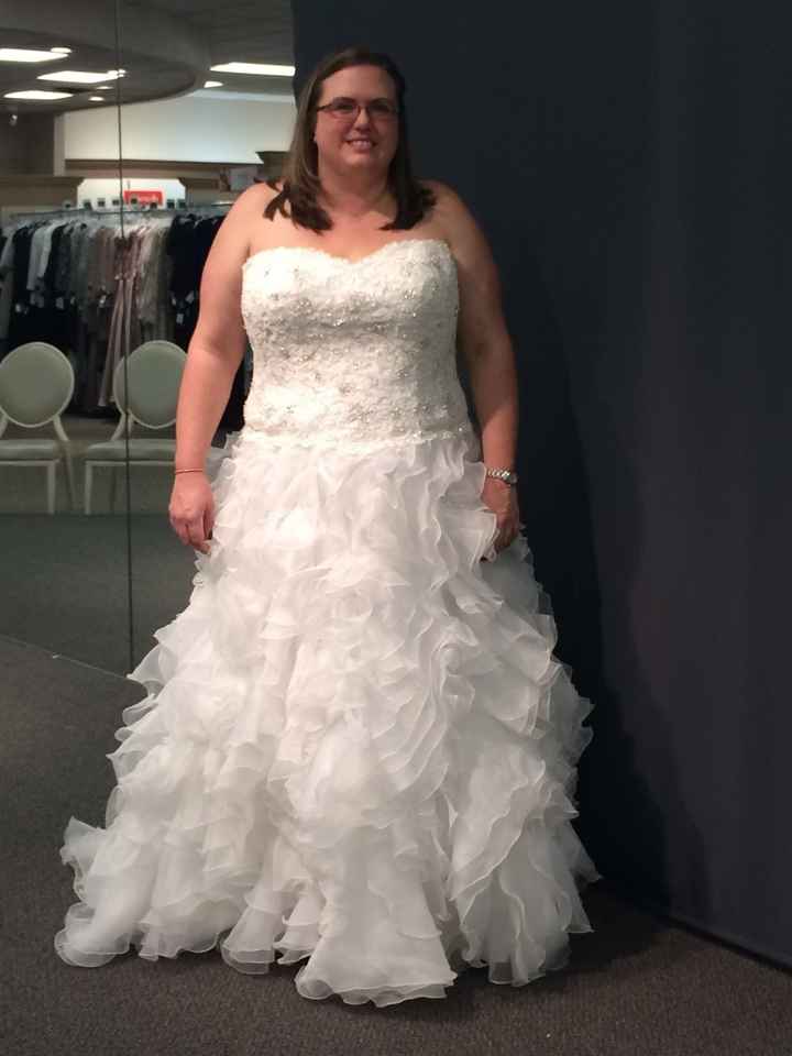 Plus size bride