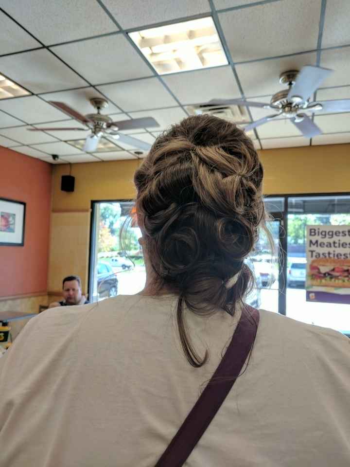 Hair is too slippery