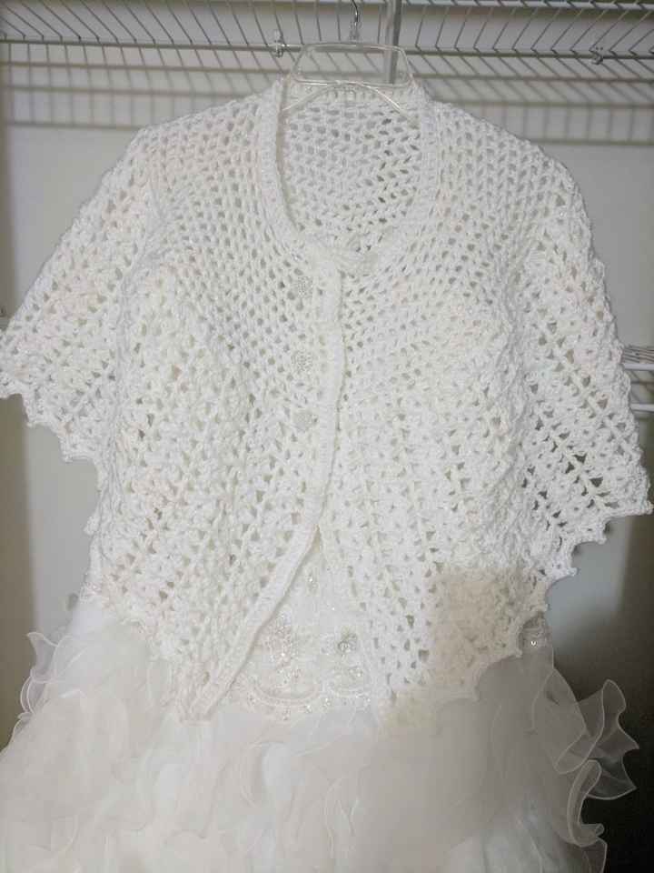 So much for making a capelet to wear