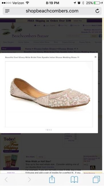 Beach wedding shoes