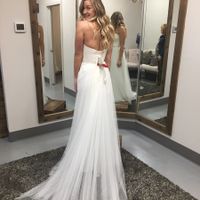 Said yes to the dress!
