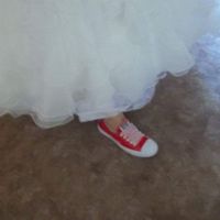 Has anyone else worn flats or Kate Spade Glitter Keds for their wedding?