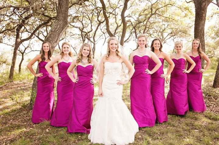 Instead of bouquets...