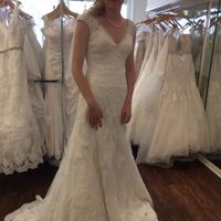 Let me see what you're wearing on your wedding day