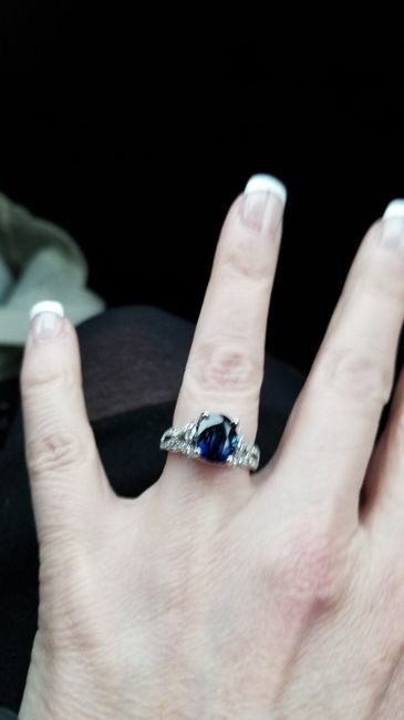 Sapphire Wedding Bands - Would Love to See Yours! 8