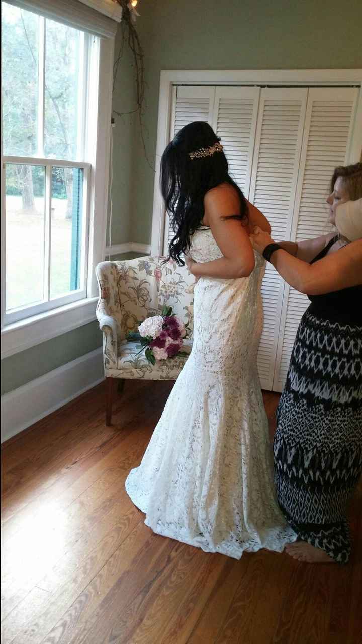 BAM!  Back after our wonderful wedding!