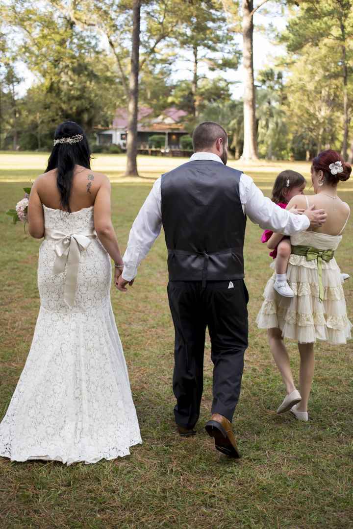 BAM!  Back after our wonderful wedding!