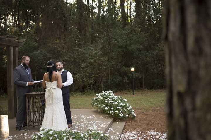 BAM!  Back after our wonderful wedding!