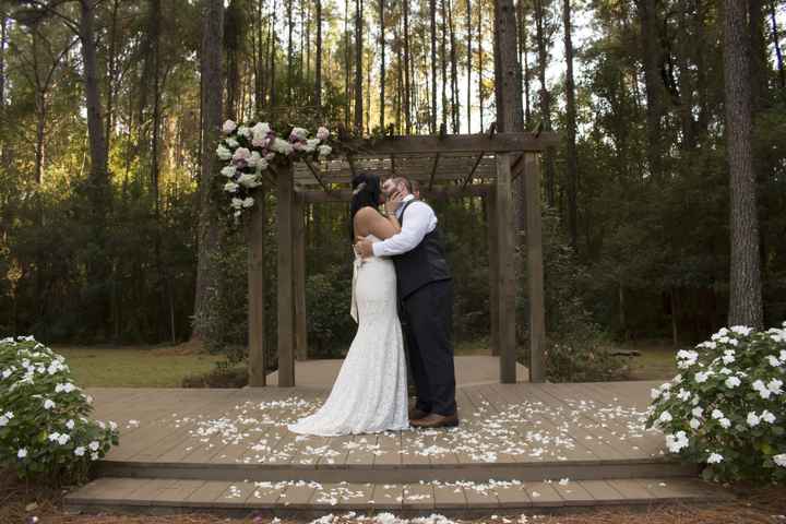 BAM!  Back after our wonderful wedding!