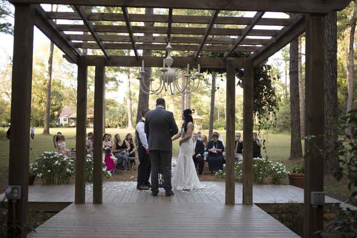 BAM!  Back after our wonderful wedding!